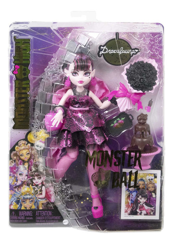 Muñeca De Baile Monster High Draculaura Monster - Mattel