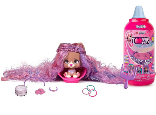 Imagen 2 de 7 de Muñeca Sorpresa Para El Pelo Serie 1 Vip Pets