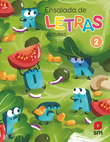 Libro Lecturas: Ensalada De Letras. 2 Primaria. Mã¡s Savi...