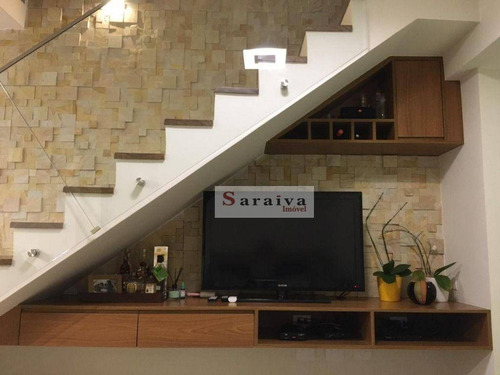 Imagem 12 de 30 de Cobertura Com 3 Dormitórios À Venda, 153 M² Por R$ 850.000 - Rudge Ramos - São Bernardo Do Campo/sp - Co0229