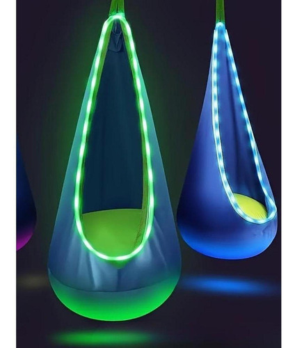 Silla Oscilante Con Luces, Asiento Oscilante Para Niños