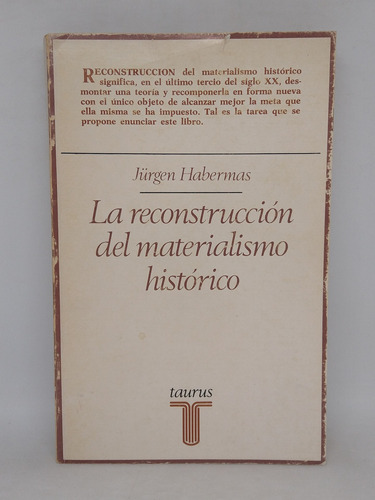 La Reconstruccion Del Materialismo Historico Habermas L5
