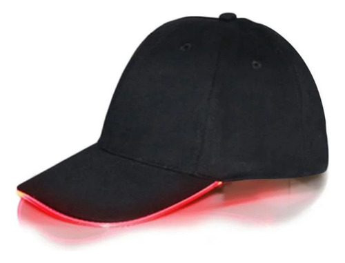 Gorro Visera Luminosa Con Luz Led Neon Para Fiesta Cotillon