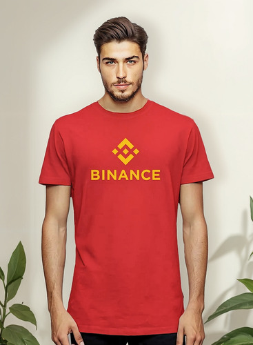 Polera Estampada Binance Crypto Geek Cripto Bitcoin