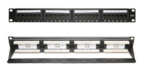 Patch Panel 24 Ptos 19' 1ur Utp Cat6e Lp-pp-607 Linkedpro