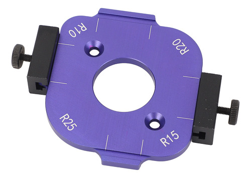 Modelo De Raio De Canto Redondo R10 R15 R20 R25 Anodizado