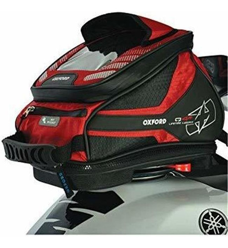 Oxford Ol291 Red 4 L Tank Bag (q4r Quick Release Motorcy