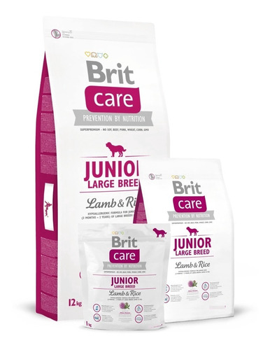 Brit Care Junior De Cordero 12kg Con Envío Gratis