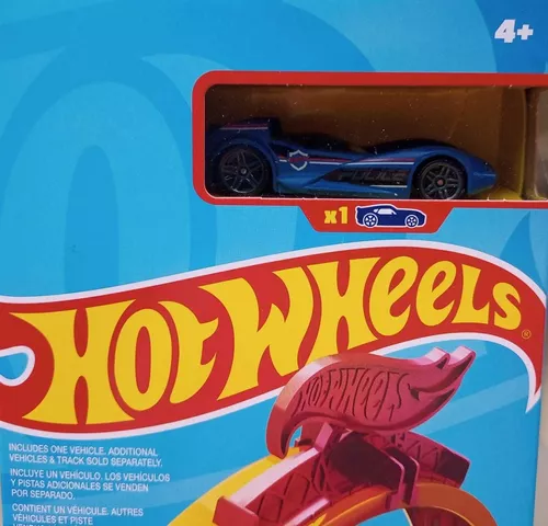 Pista Hot Wheels Loop Star Vuelta 360 Rei do Looping Mattel - Azul