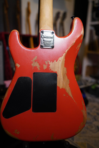 Charvel Pro-mod Relic San Dimas Diestro Naranja Pau Ferro (Usado)