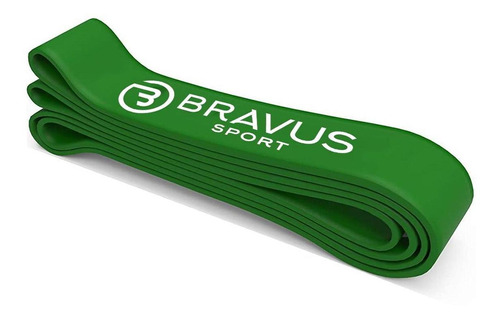 Bravus Sport Super Band Elástico Extensor Cor Verde