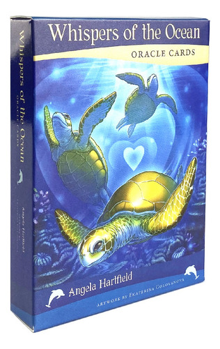 Cards Whispers Of Ocean Oracle Cards Juegos De Mesa De Adivi