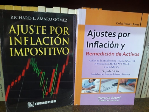 Libro Combo Ajuste Por Inflacion Impositivo + Contable
