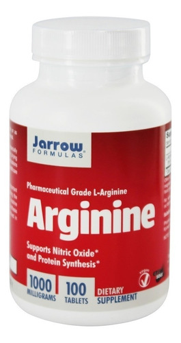 Arginine 1000 Mg X 100 Tabs - Jarron L-arginina