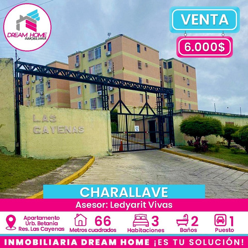 Apartamento Urb.  Betania, Res. Las Cayenas - Charallave Estado Miranda