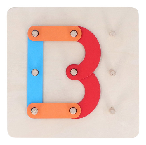Puzzle De Bloques Apilables De Madera Para Niños