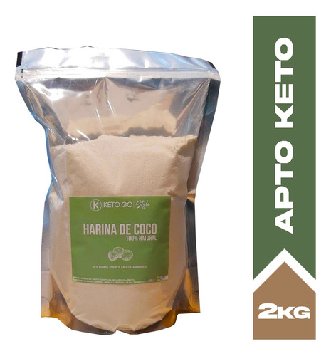 Harina De Coco X 2 Kg Apto Keto -panificados-