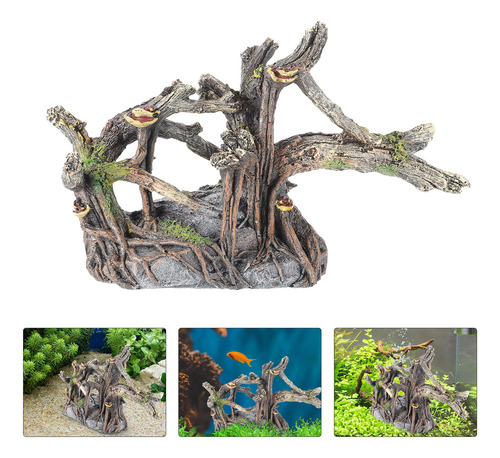 Raíz Artificial Para Jardinería De Troncos Para Acuarios