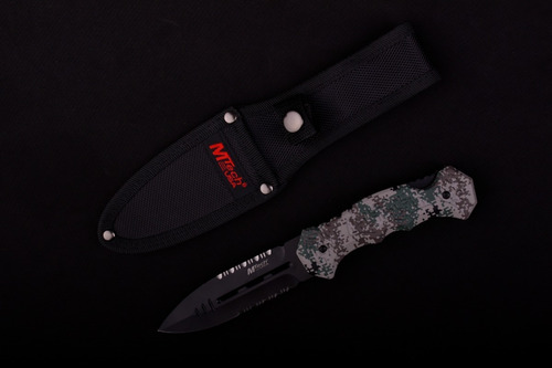 Imagen 4 de 8 de Cuchillo Push Dagger Mtech Usa Doble Forma Puñal Daga Puño