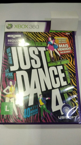 Imagem 1 de 1 de Jogo Just Dance 4 Xbox 360