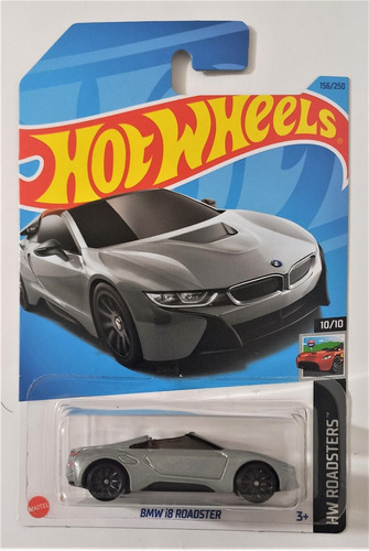 Bmw I8 Roadster Gris Hot Wheels Mattel J
