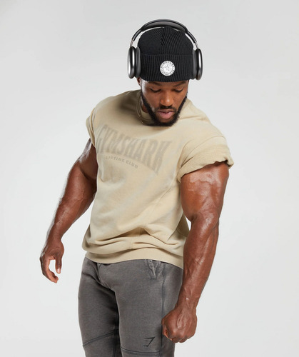 Gymshark Heritage Washedshortsleeve Crew Sudadera