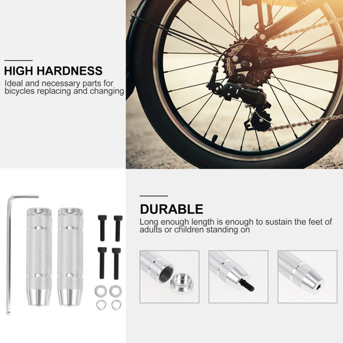 1 Par De Bicicletas De Aleación De Aluminio Con Pedales, Cil