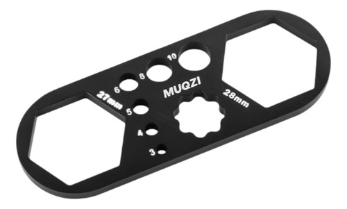 2 Llave De Aluminio Para Mantenimiento De Negro 27 Mm 28 Mm