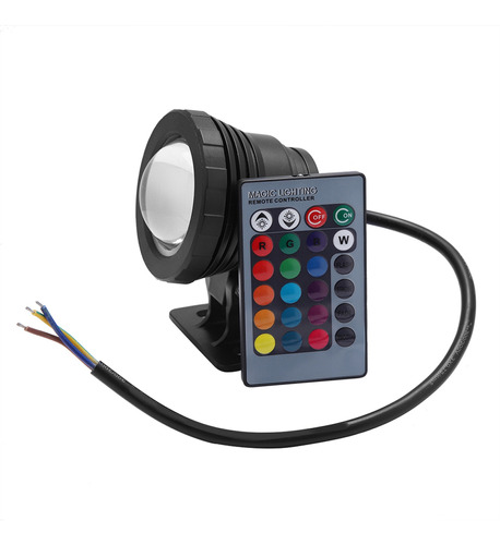 Luz De Piscina Impermeable 5w Rgb Para Jardín Exterior