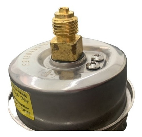 Manômetro Glicerina 1/4 Bsp 0-40 Kg/cm2 / 0- 600 Psi 63mm