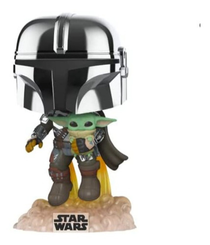 The Mandalorian Y Baby Yoda Cromo Exclusivo Star Wars