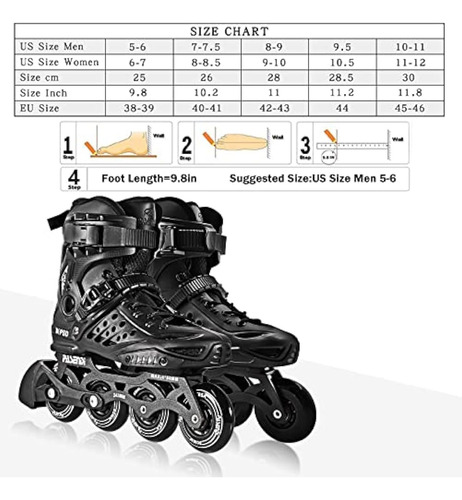 Patines En Línea Profesionales Con Ruedas De 4x80 Mm, Para E