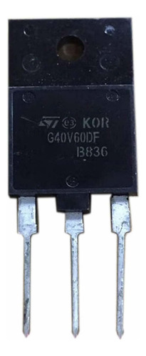 Transistor Igbt G40v60df Stgfw40v60df To-3pf 600v 40a