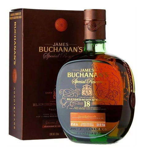 Whisky Buchanans 18 Años (750.ml) 100% Original