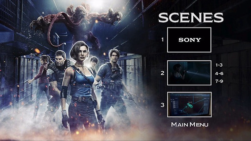 Resident Evil Death Island - 2023 - Dvd