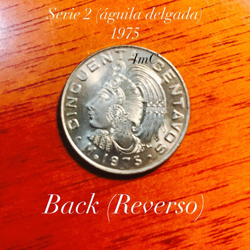 50 Centavos Cuauhtémoc 1975