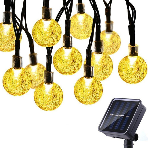 Foco Led Solar Retro De 22 Metros Con 200 Focos Led