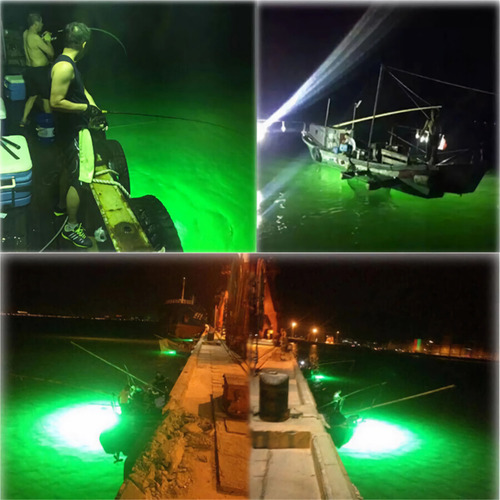 Luz De Pesca Sumergible Led De 12 V, Buscador De Peces Subac