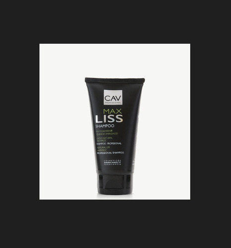Shampoo Vegano Para Lacios Naturales Max Liss Cav 50g 