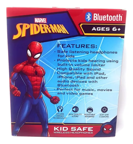 Cascos Inalámbricos Bt Confort Para Niños - Spider Man con Ofertas en  Carrefour
