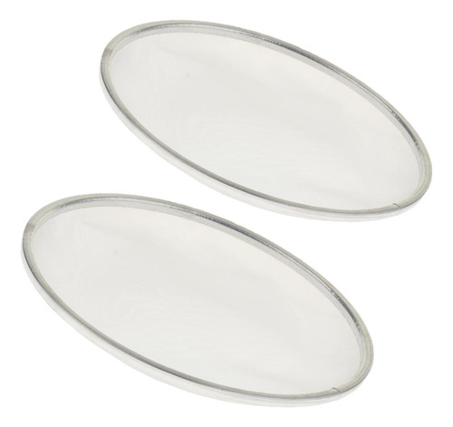2 Piezas 8inch + 10inch Mesh Drum Head Mute Almohadillas