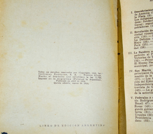 Manual Del Alumno Bonaerense - Año 1955 - Peron - Peronismo (Usado)