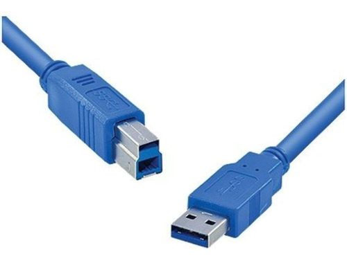 Cabo Usb 3.0 Macho Para Usb 3.0 Impresora- 3mt 