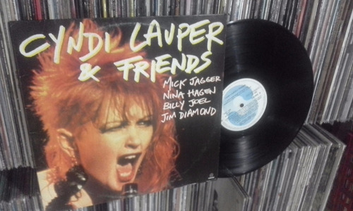 Cyndi Lauper & Friends Vinilo Lp 1985 Stones Jagger Hits