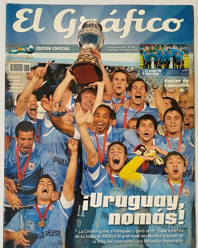 Uruguay Campeon De America 2011 Revista El Grafico