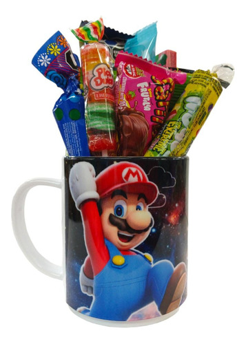 Taza Infantil Con Golosinas. Combos Golosinar