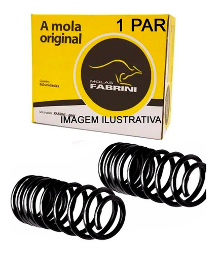 Mola Espiral Traseira Corsa Classic Prisma Fabrini Ch0018