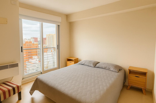 Luminoso Monoambiente En Villa Crespo, Torre Full Amenities Y Seg 24hs