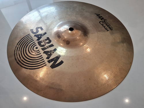 Sabian Aax Studio Crash 14 Prato - 1200 P.l X Natural (Usado)
