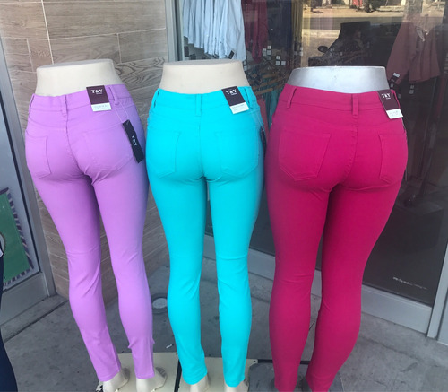 Pantalones De Color Para Dama